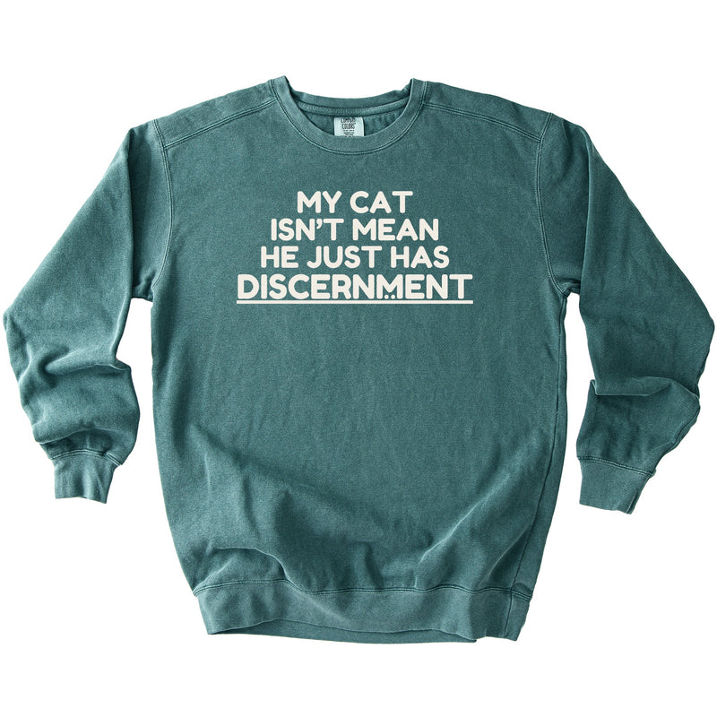 Discernment Sweatshirt - Rogue Cat Club