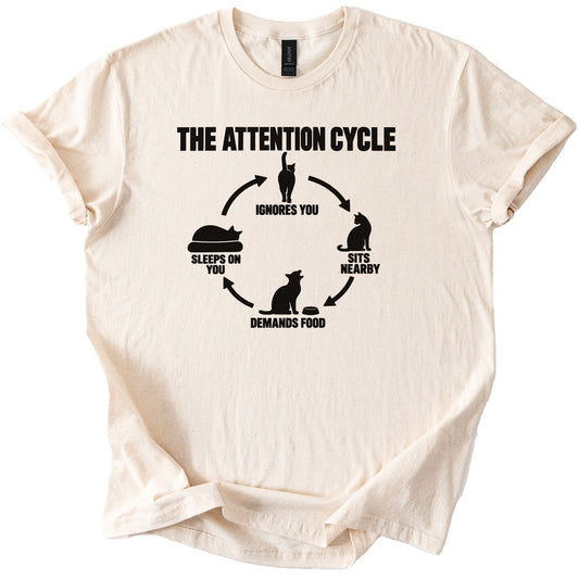 Attention Cycle Tee - Rogue Cat Club