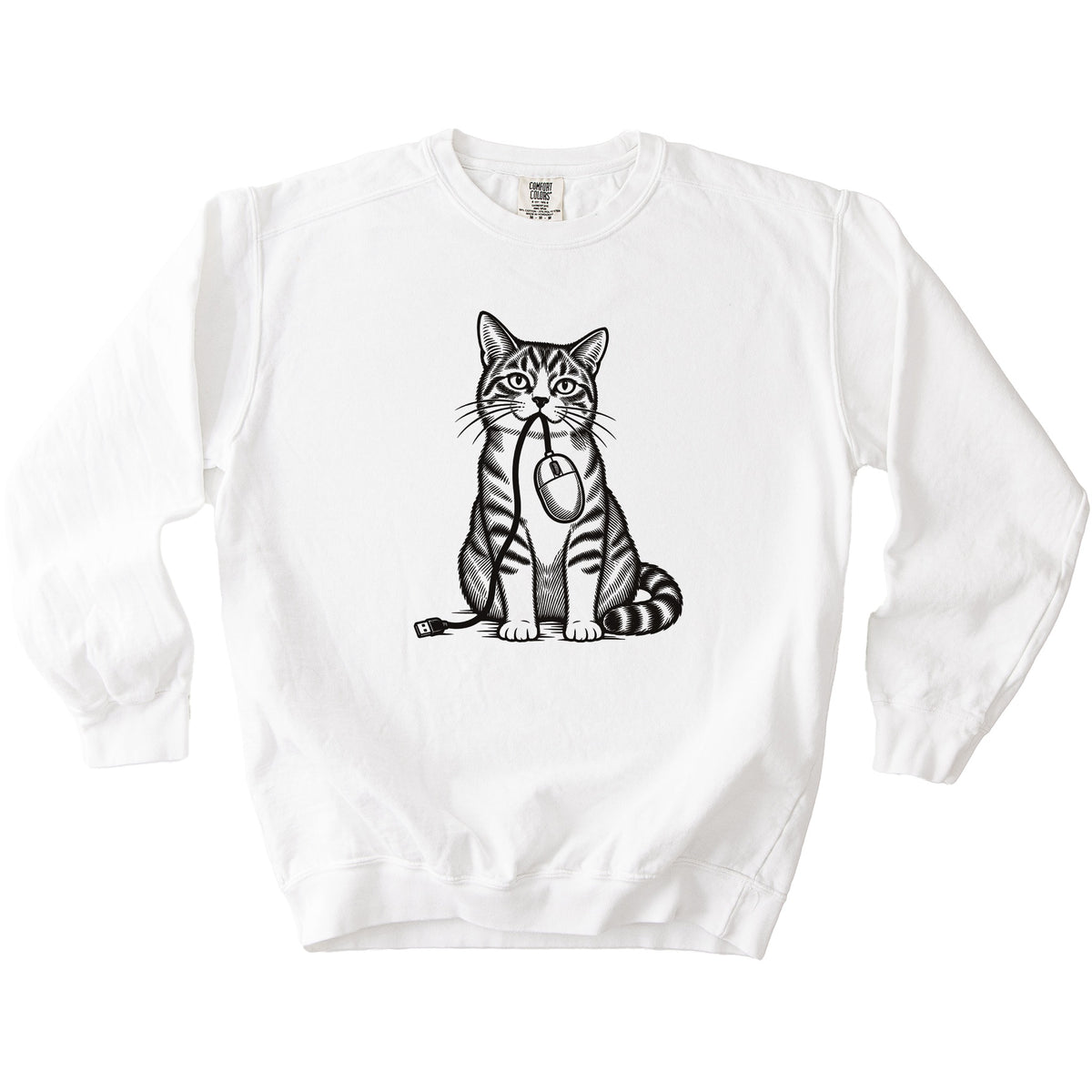 Cat & Mouse Sweatshirt - Rogue Cat Club