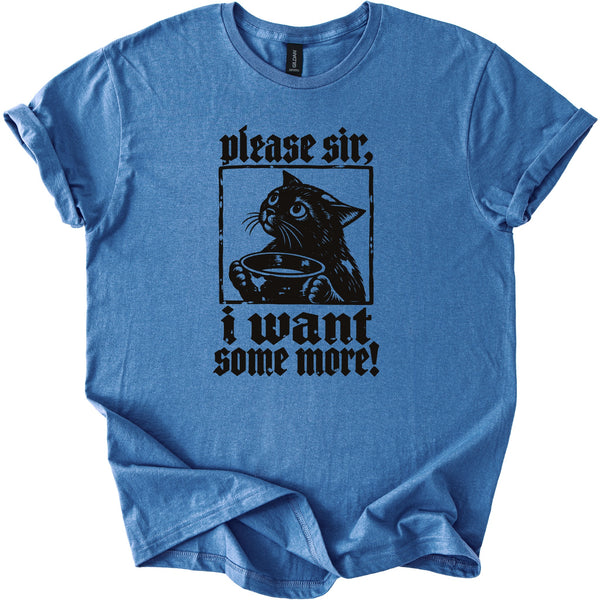 Please Sir Tee - Rogue Cat Club
