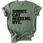 Cat Needs Me Tee - Rogue Cat Club
