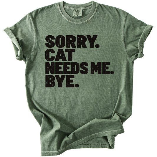 Cat Needs Me Tee - Rogue Cat Club