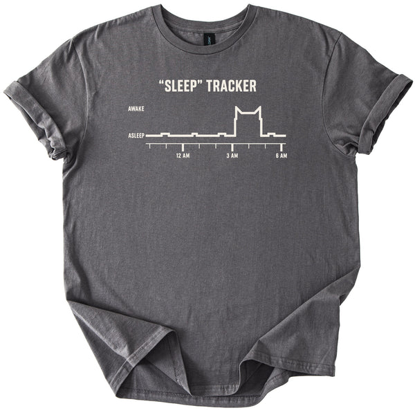 Sleep Tracker Tee - Rogue Cat Club