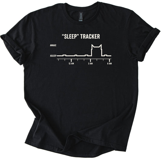 Sleep Tracker Tee - Rogue Cat Club