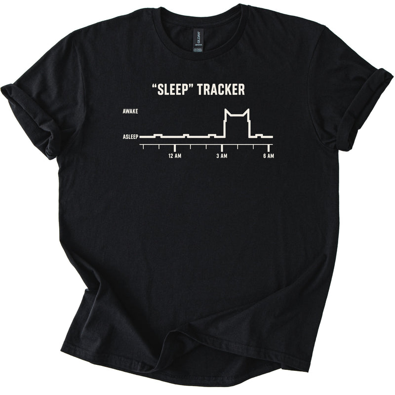 Sleep Tracker Tee - Rogue Cat Club