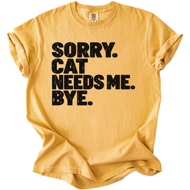 Cat Needs Me Tee - Rogue Cat Club