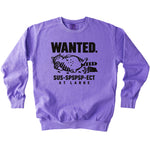 Wanted At Large Sweatshirt - Rogue Cat Club