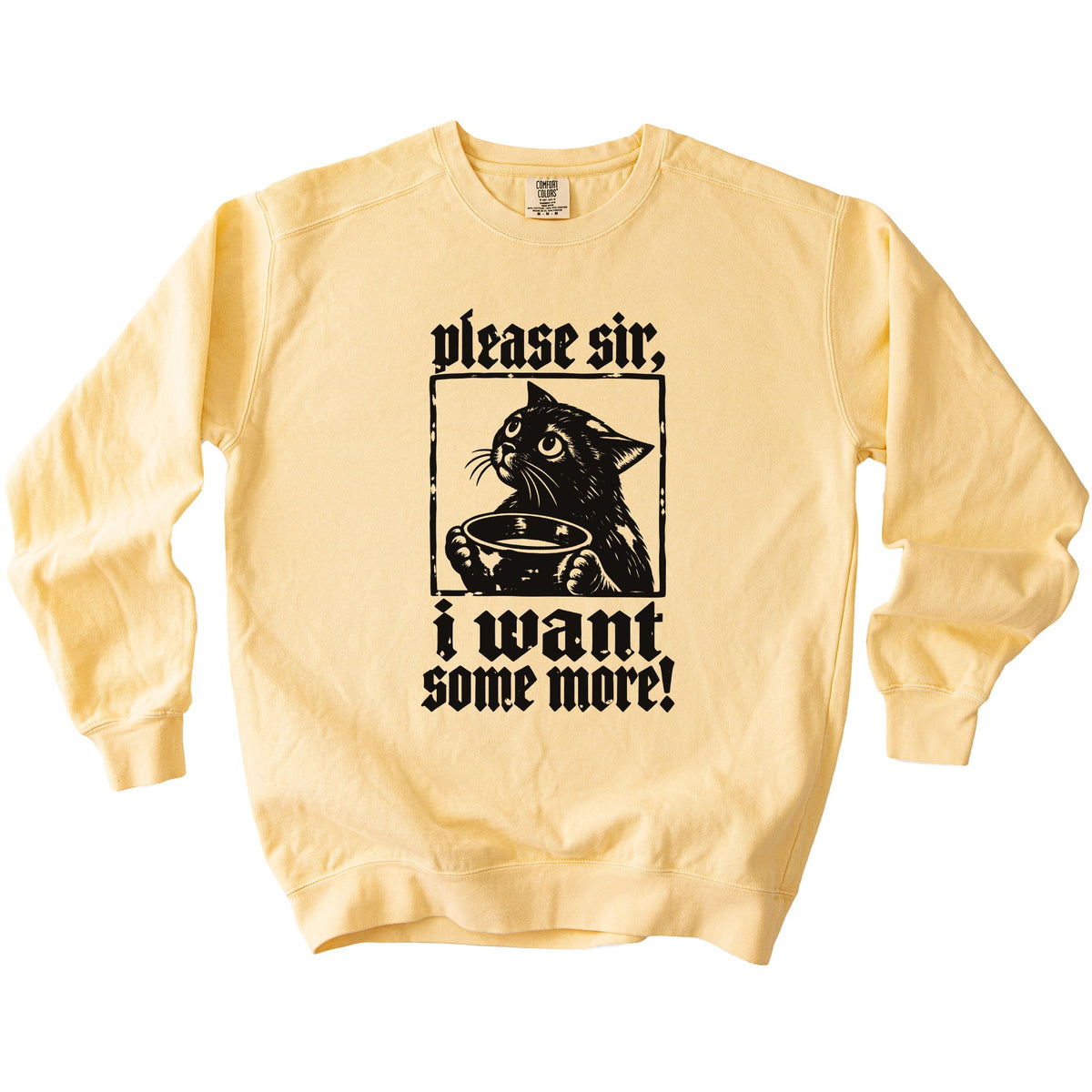 Please Sir Sweatshirt - Rogue Cat Club