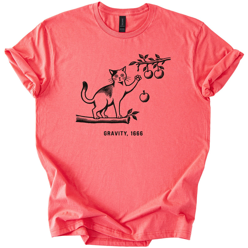 Newton Cat Tee - Rogue Cat Club