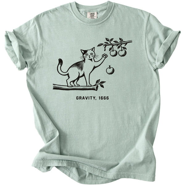 Newton Cat Tee - Rogue Cat Club