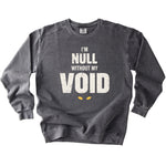 Null Void Sweatshirt - Rogue Cat Club