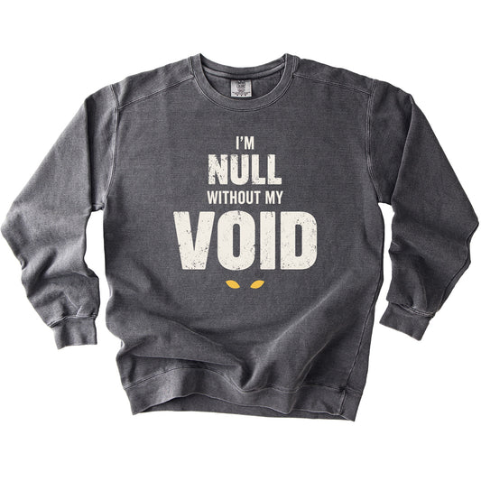 Null Void Sweatshirt - Rogue Cat Club