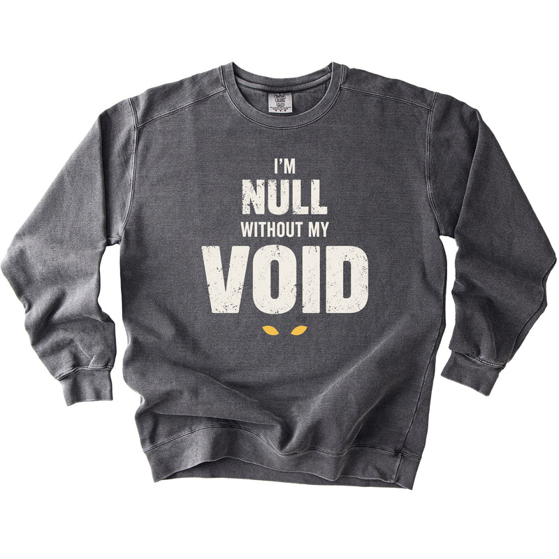 Null Void Sweatshirt - Rogue Cat Club
