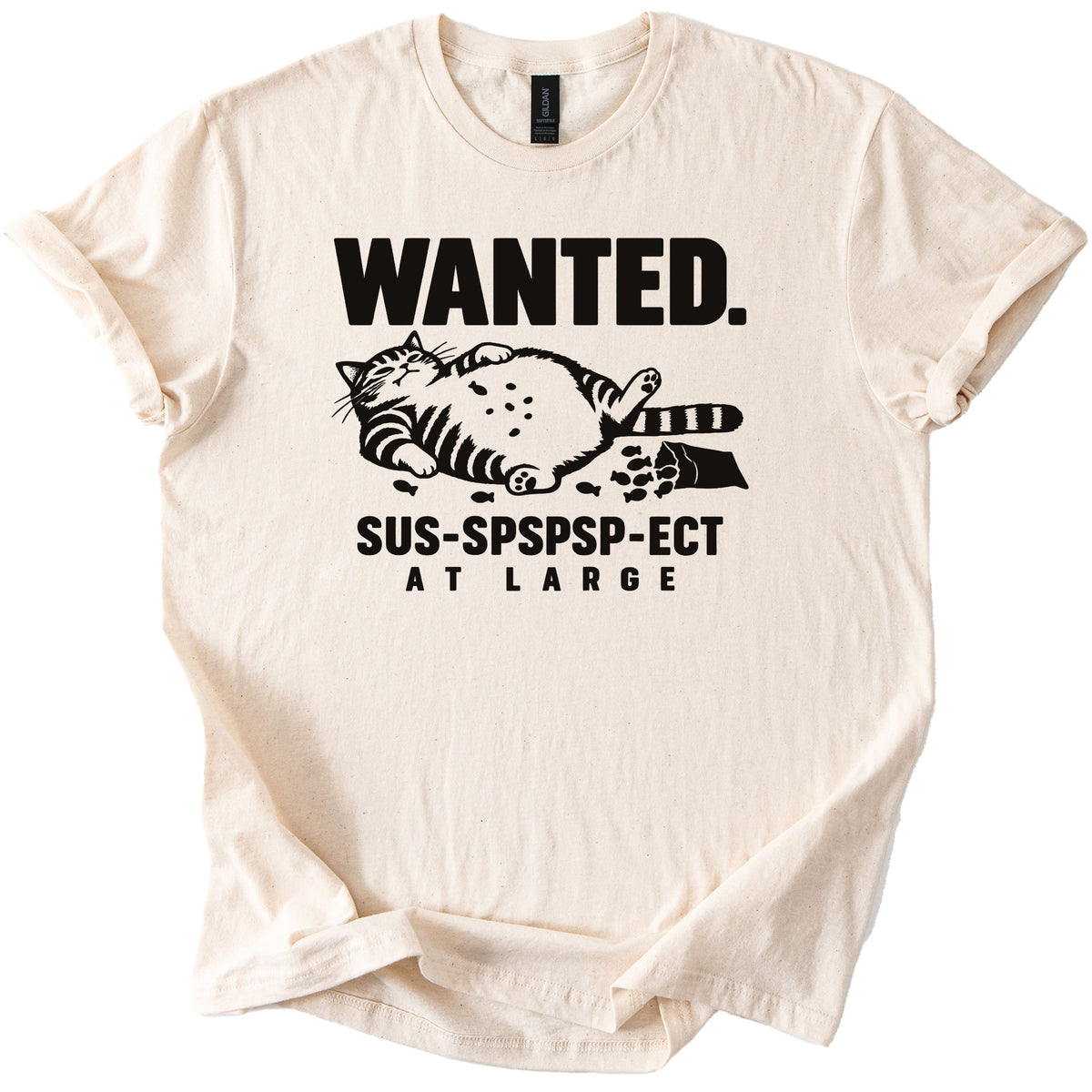 Wanted At Large Tee - Rogue Cat Club