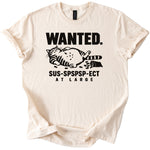 Wanted At Large Tee - Rogue Cat Club