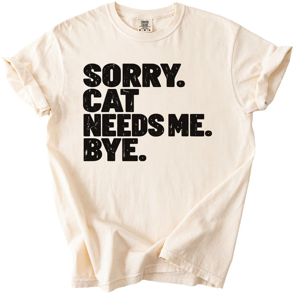 Cat Needs Me Tee - Rogue Cat Club