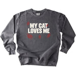 Love Scratches Sweatshirt - Rogue Cat Club