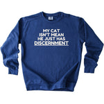 Discernment Sweatshirt - Rogue Cat Club