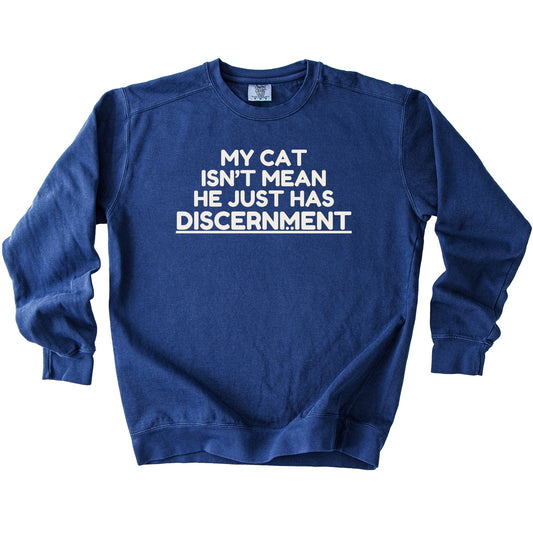 Discernment Sweatshirt - Rogue Cat Club
