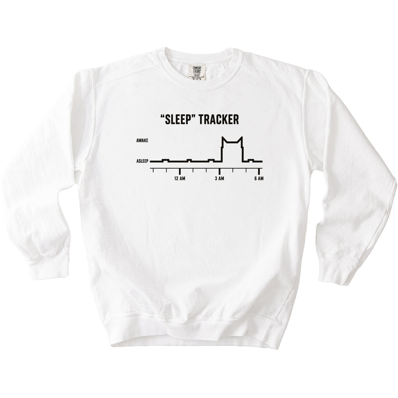 Sleep Tracker Sweatshirt - Rogue Cat Club