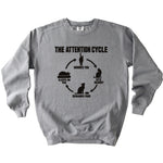 Attention Cycle Sweatshirt - Rogue Cat Club