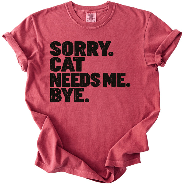 Cat Needs Me Tee - Rogue Cat Club