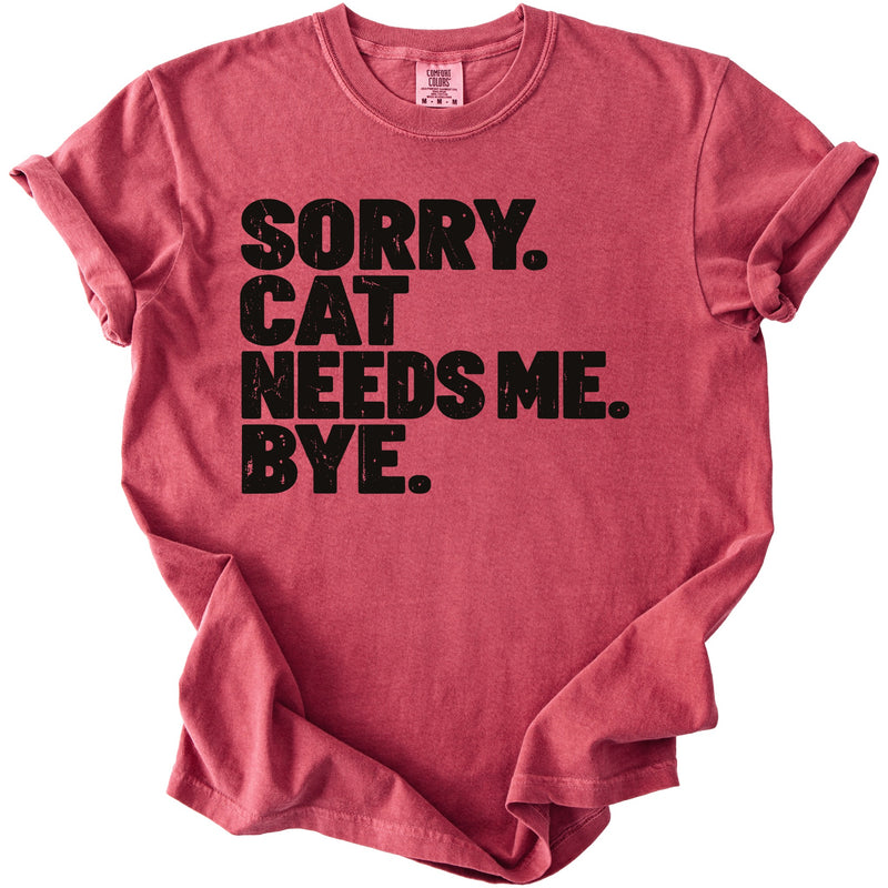 Cat Needs Me Tee - Rogue Cat Club