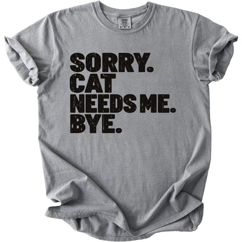 Cat Needs Me Tee - Rogue Cat Club
