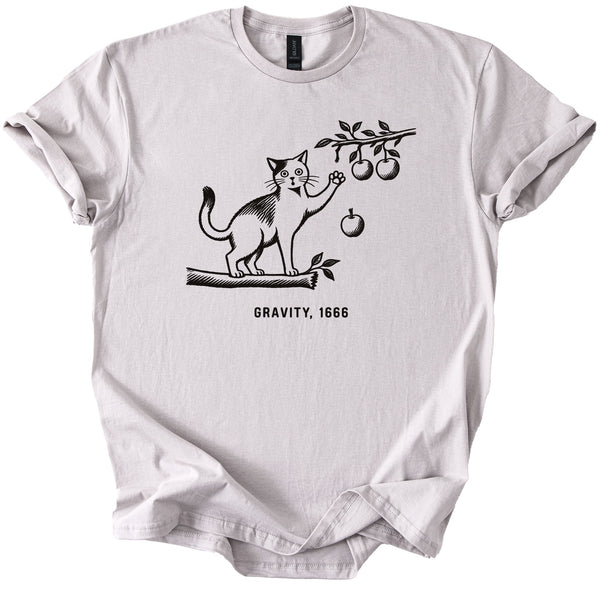 Newton Cat Tee - Rogue Cat Club