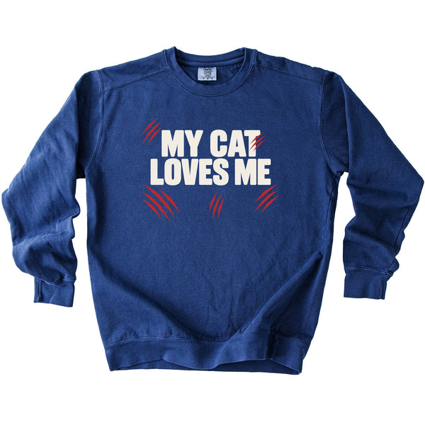 Love Scratches Sweatshirt - Rogue Cat Club