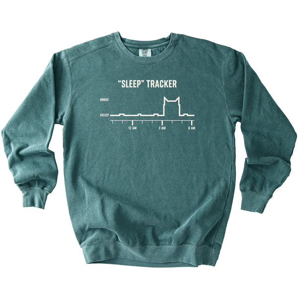 Sleep Tracker Sweatshirt - Rogue Cat Club