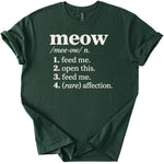 Meow Definition Tee - Rogue Cat Club