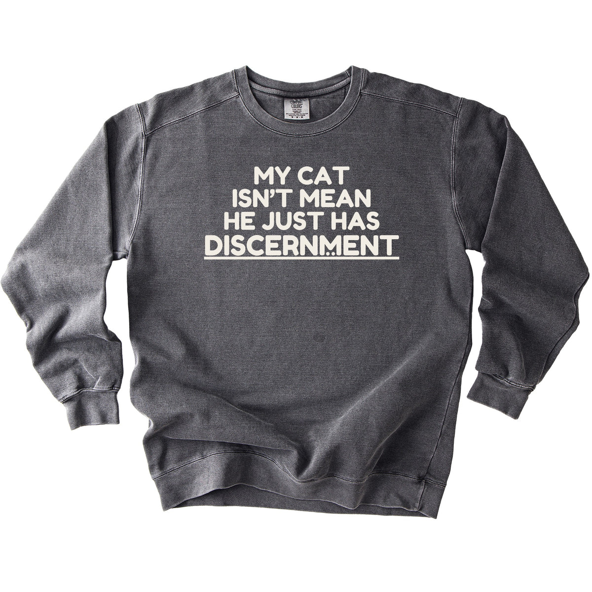 Discernment Sweatshirt - Rogue Cat Club