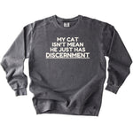 Discernment Sweatshirt - Rogue Cat Club
