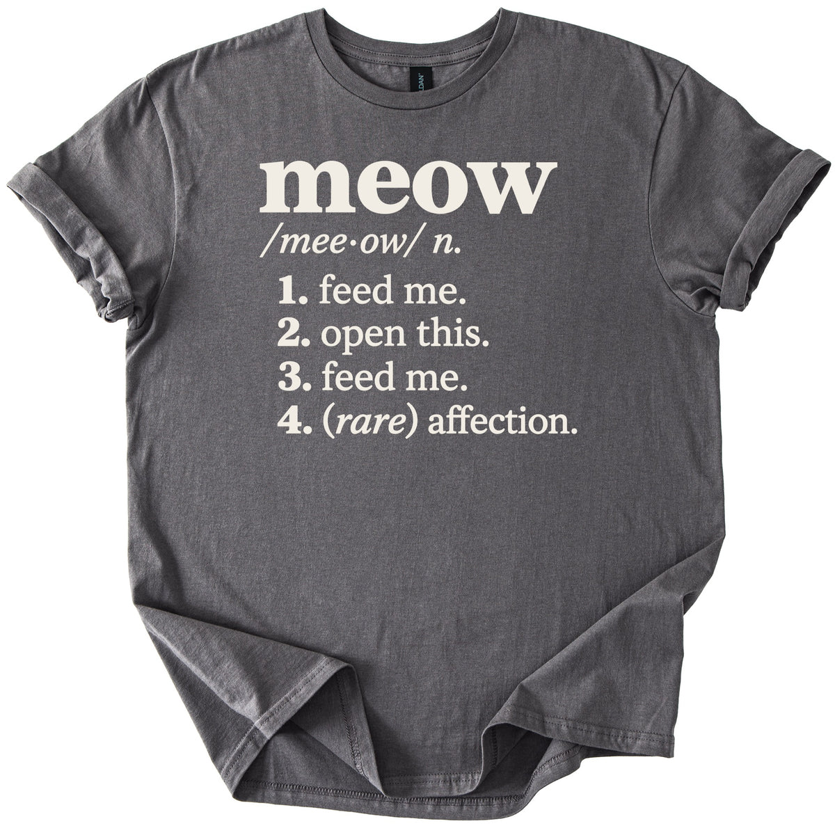 Meow Definition Tee - Rogue Cat Club